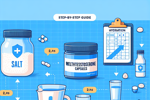 Cómo ajustar la ingesta de sal al usar Methyltestosterone