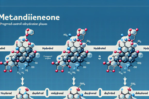 Metandienona en fases de deshidratación controlada