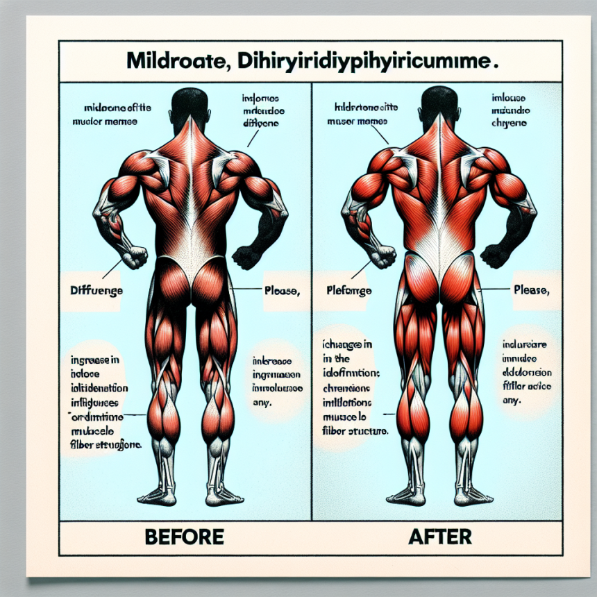 Qué cambios esperar en el tono muscular con Mildronate Dihydricume