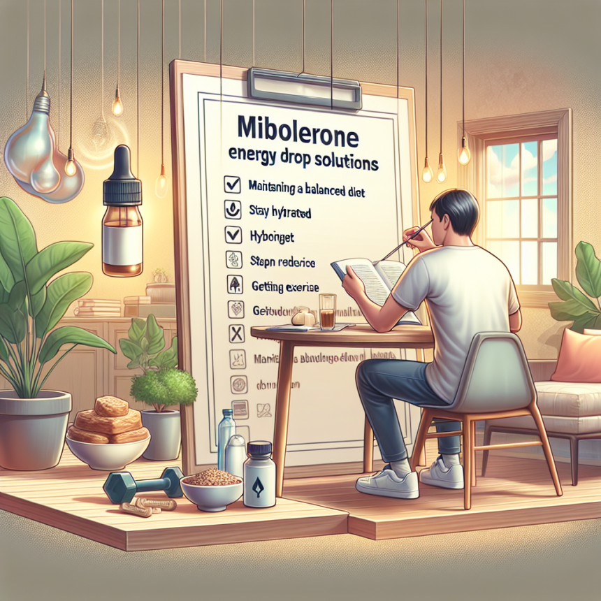 Qué hacer si sientes bajón de energía con Mibolerone