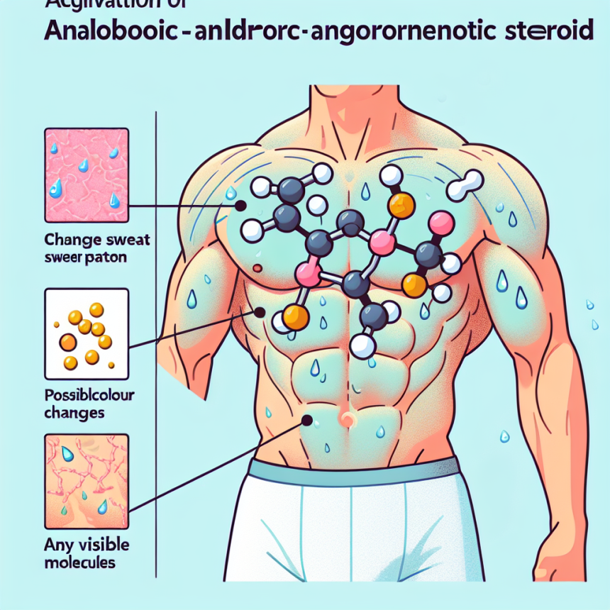 Qué tipo de sudoración indica que Mibolerone está activo