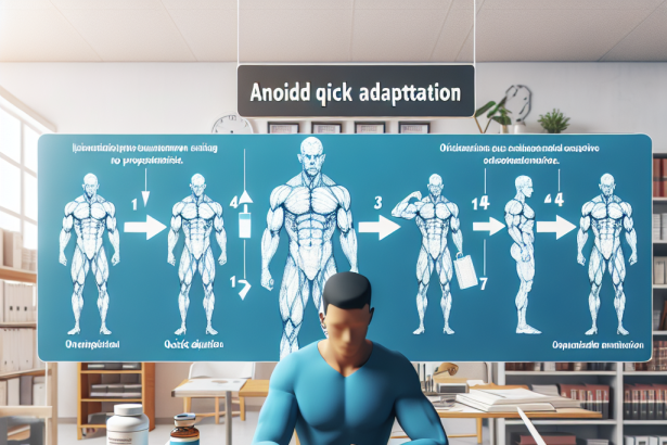 Cómo evitar la adaptación rápida al uso de Esteroides inyectables