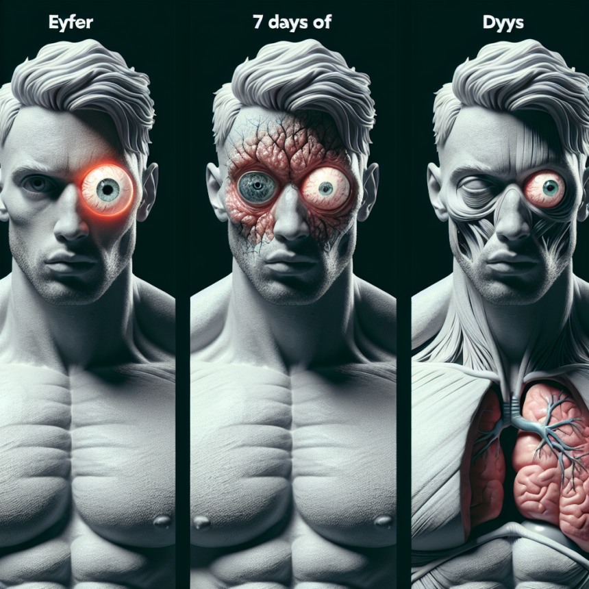 Efectos visuales y físicos tras 7 días con Enantato de Drostanolona