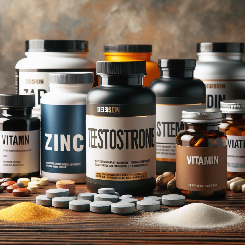 ¿Qué suplementos combinan bien con Testosterona?