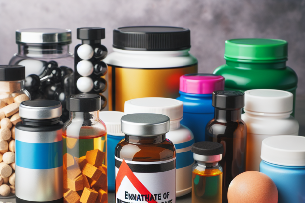 Qué suplementos no deben coincidir con Enantato de metenolona