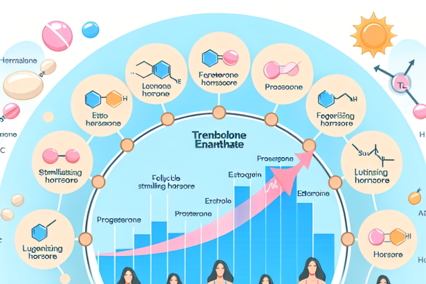Cómo afecta Trembolona enantato al perfil hormonal femenino