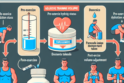 Cómo ajustar el volumen de entrenamiento al usar Furosemid