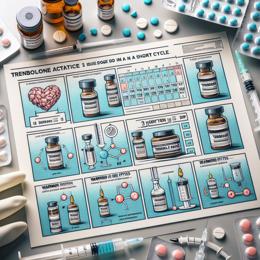 Cómo tomar correctamente Acetato de trenbolona en un ciclo corto