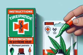 Consejos para usar Tirzepatide en calor extremo