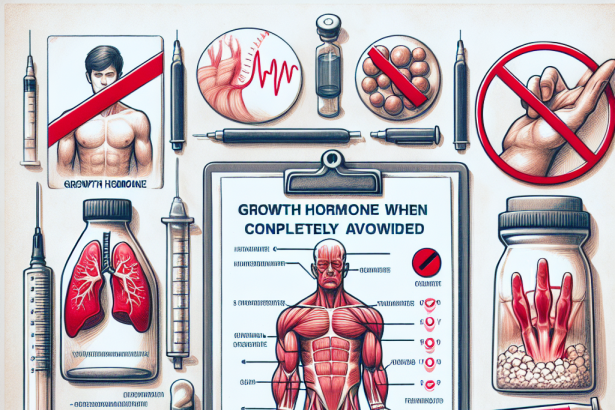 Cuándo evitar completamente Hormona del crecimiento