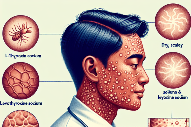 Efectos sobre la piel tras usar L-Thyroxine Sodium/Levothyroxine Sodium (LT4 sodium)