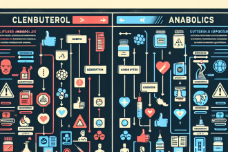 Qué esperar al usar Clenbuterol junto a anabólicos suaves