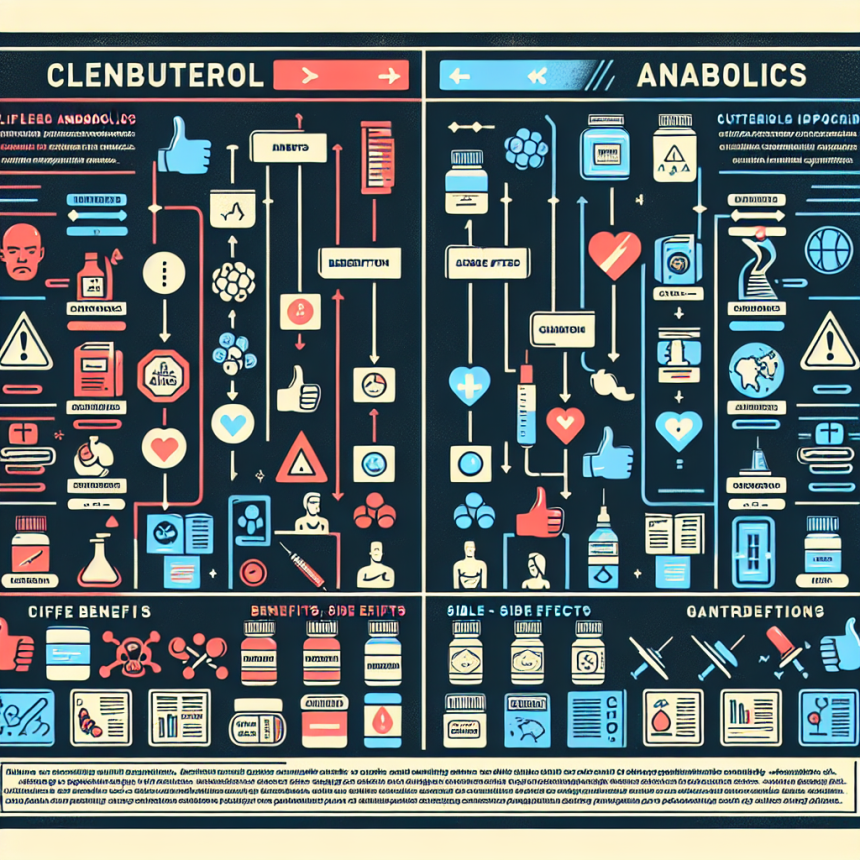Qué esperar al usar Clenbuterol junto a anabólicos suaves