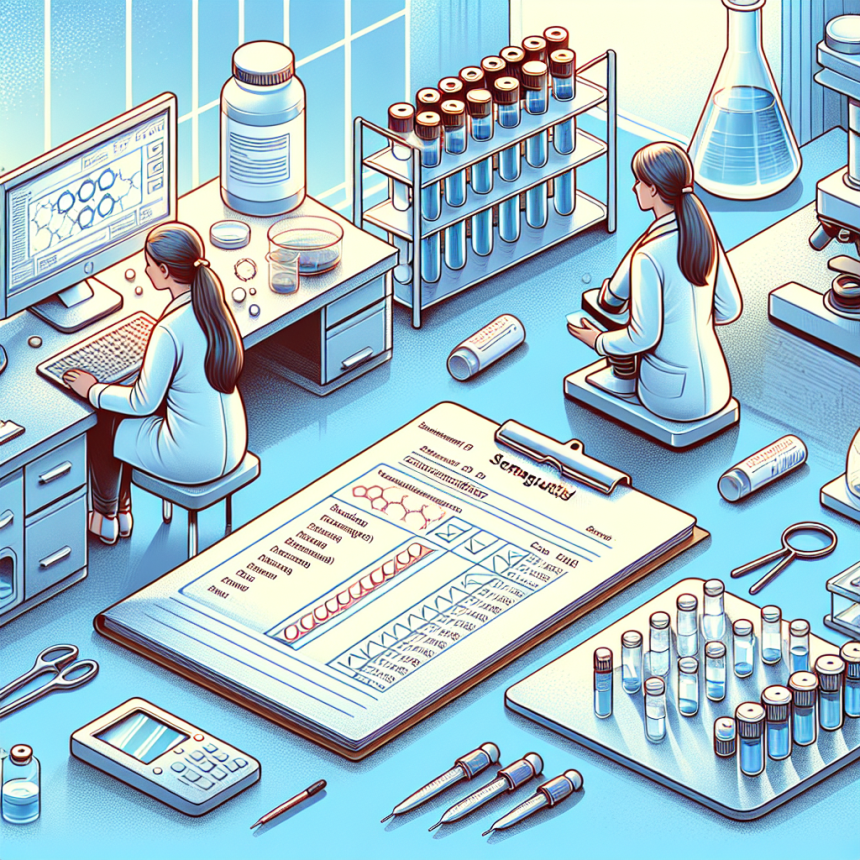 Test de laboratorio tras ciclo con Semaglutid