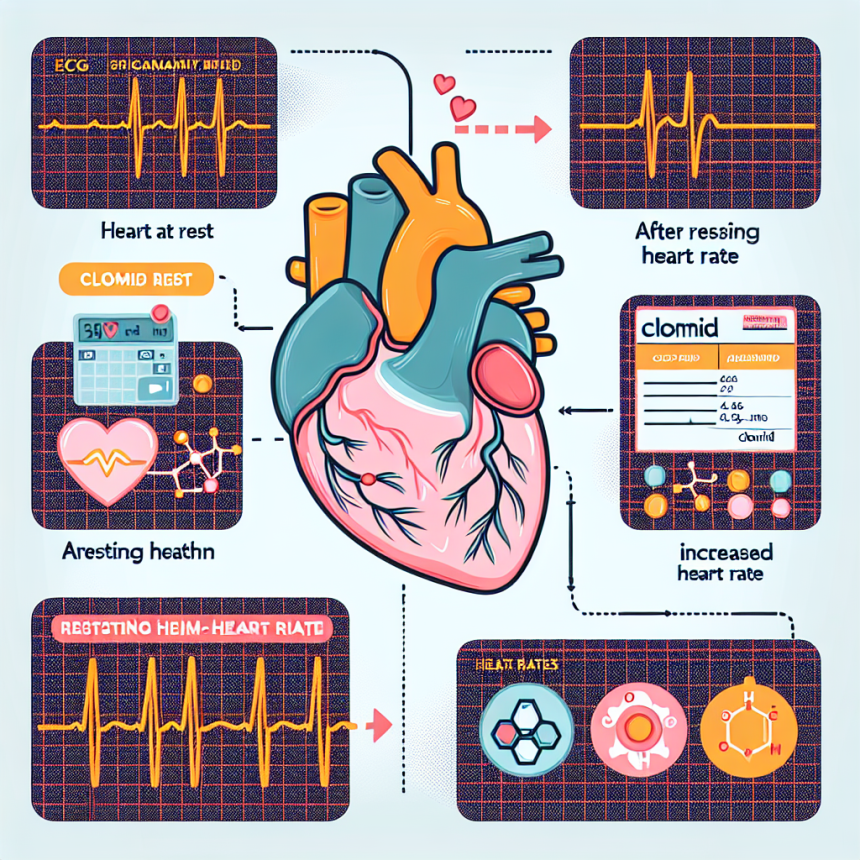 Cómo afecta Clomid al ritmo cardíaco en reposo