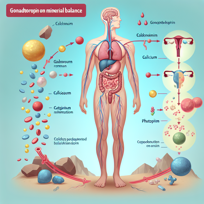 Cómo afecta Gonadotropina al equilibrio mineral