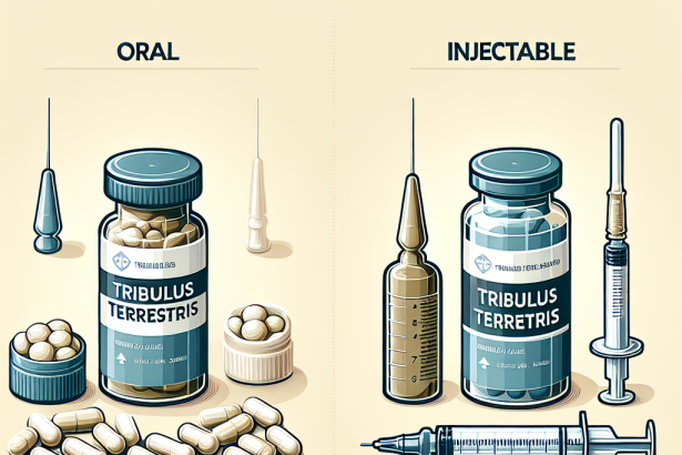 Diferencias entre Tribulus Terrestris oral e inyectable