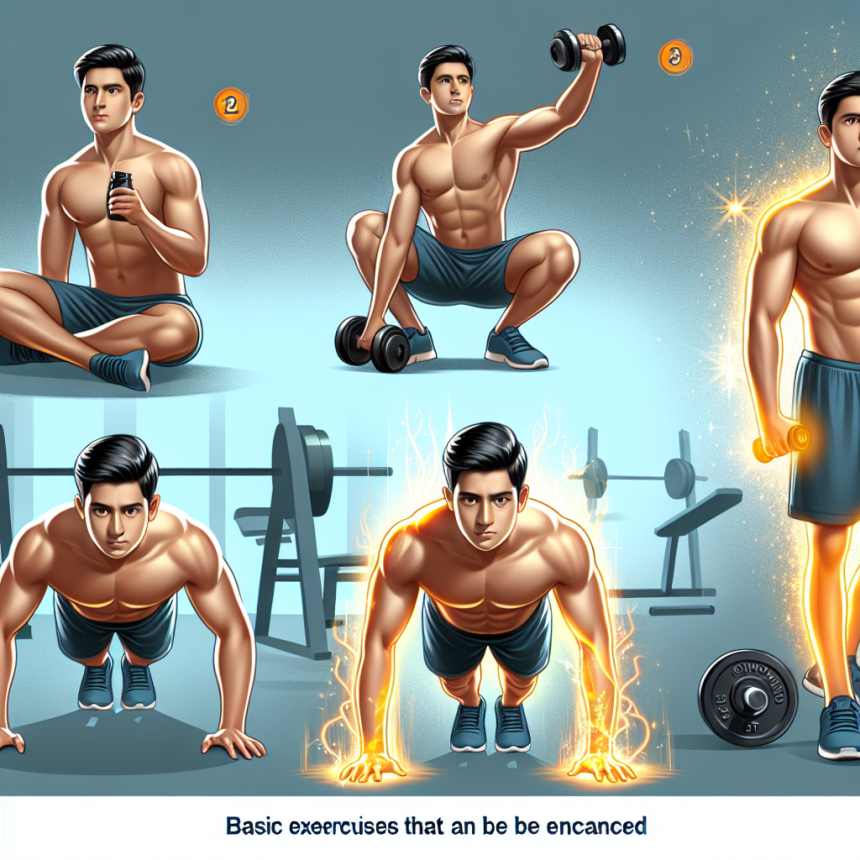 Qué ejercicios básicos se potencian con Enclomiphene citrate