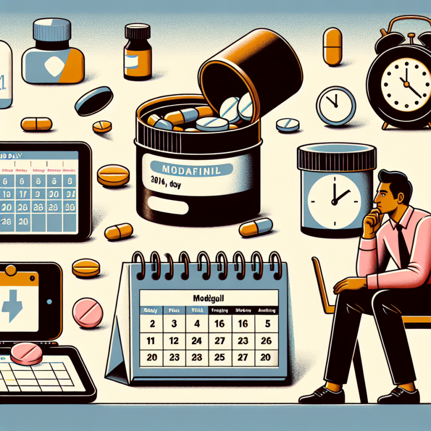 Qué hacer si se olvida una dosis de Modafinil (Provigil)