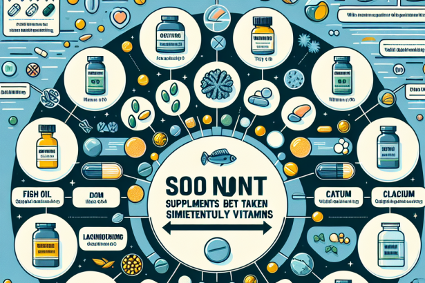 Qué suplementos no deben coincidir con Vitamines