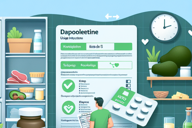 Uso de Dapoxetine (Priligy) con dieta cetogénica