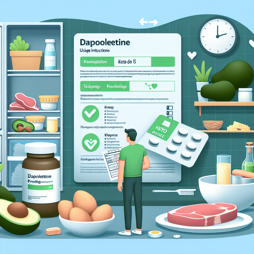 Uso de Dapoxetine (Priligy) con dieta cetogénica