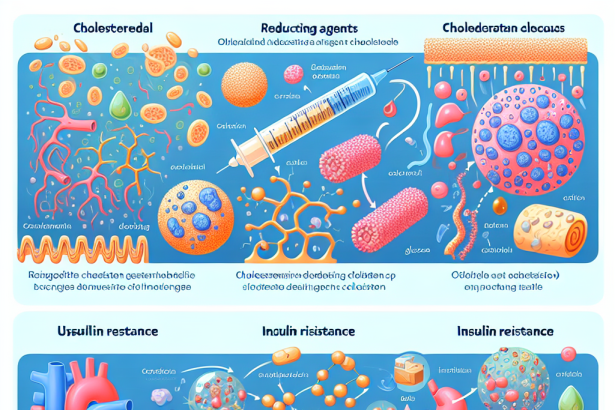 Colesterol - agentes reductores y resistencia a la insulina