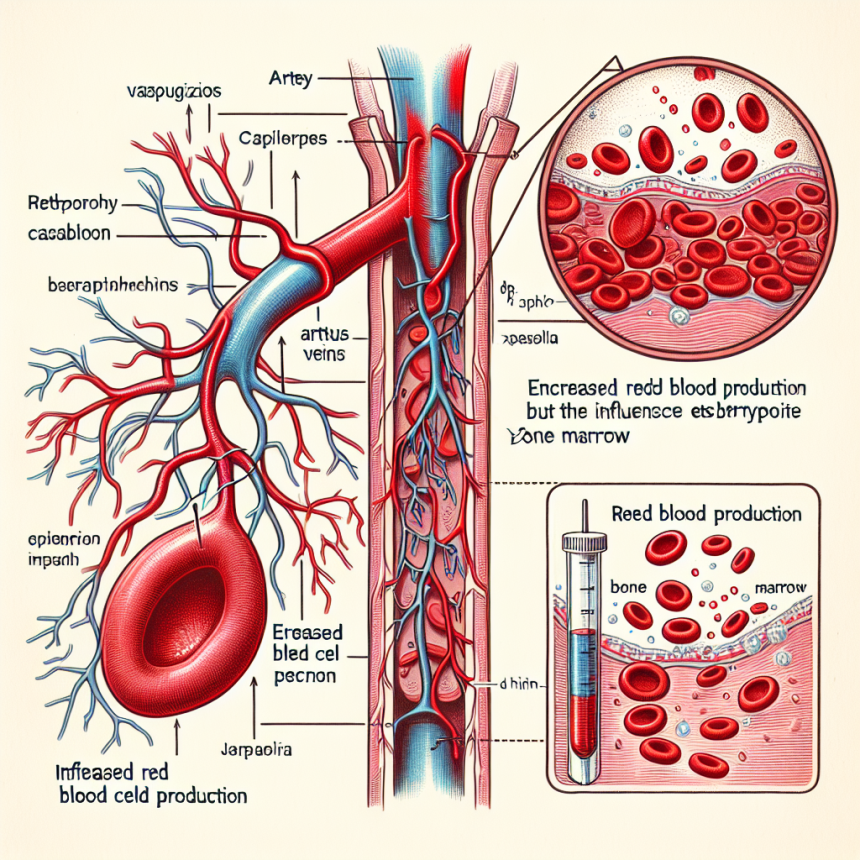 Cómo cambia la vascularización con Erythropoietin