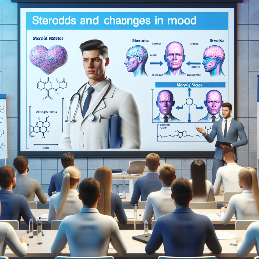 Cursos de esteroides y cambios en el estado de ánimo