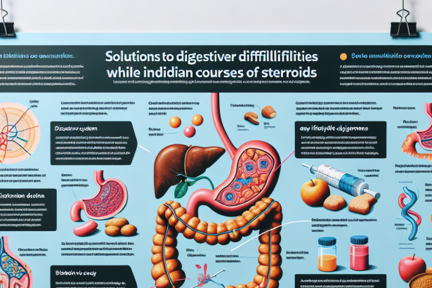 Dificultades digestivas con Esteroides Cursos en solitario: soluciones