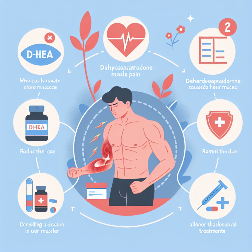 ¿Qué hacer si Dehydroepiandrosteron te produce dolor muscular?