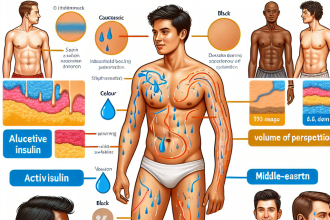 Qué tipo de sudoración indica que Insulina está activo