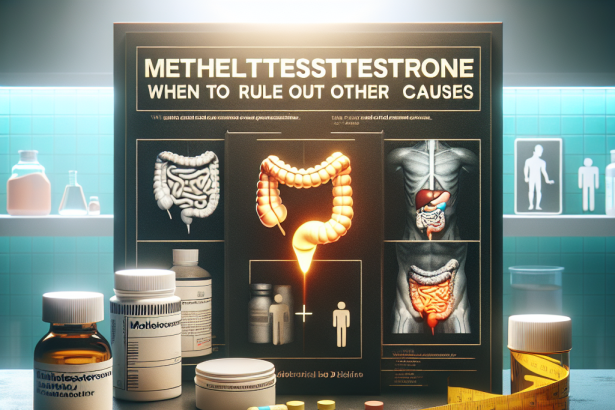 Methyltestosterone y diarrea: cuándo descartar otras causas