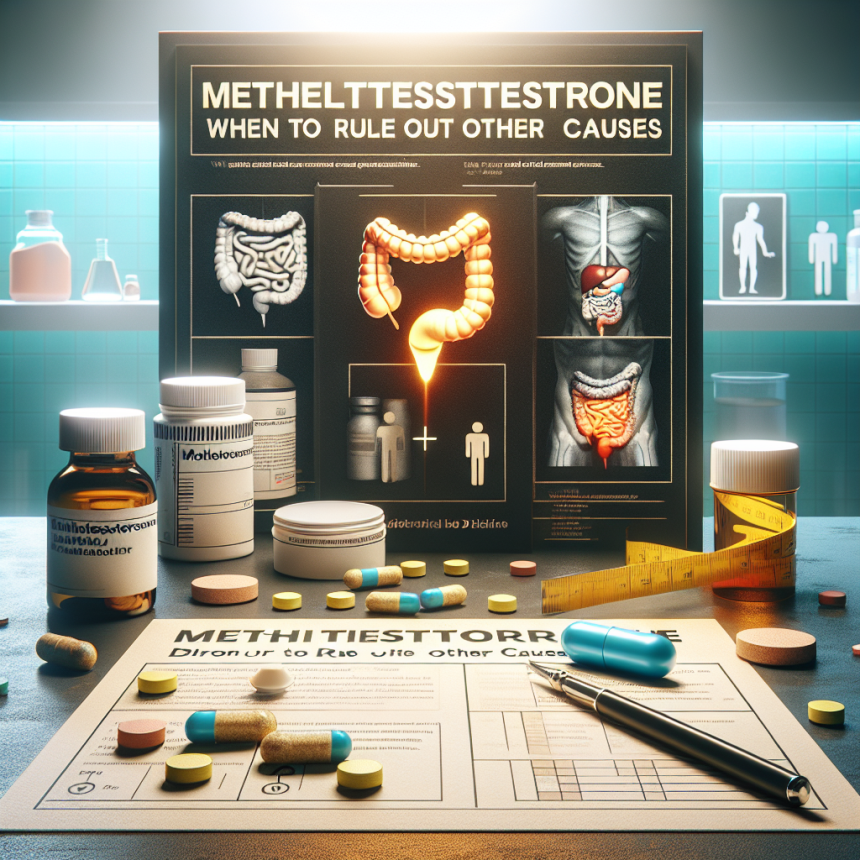 Methyltestosterone y diarrea: cuándo descartar otras causas