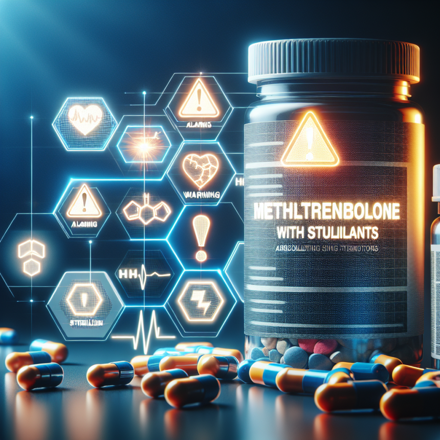 Methyltrenbolone con estimulantes: señales de alarma