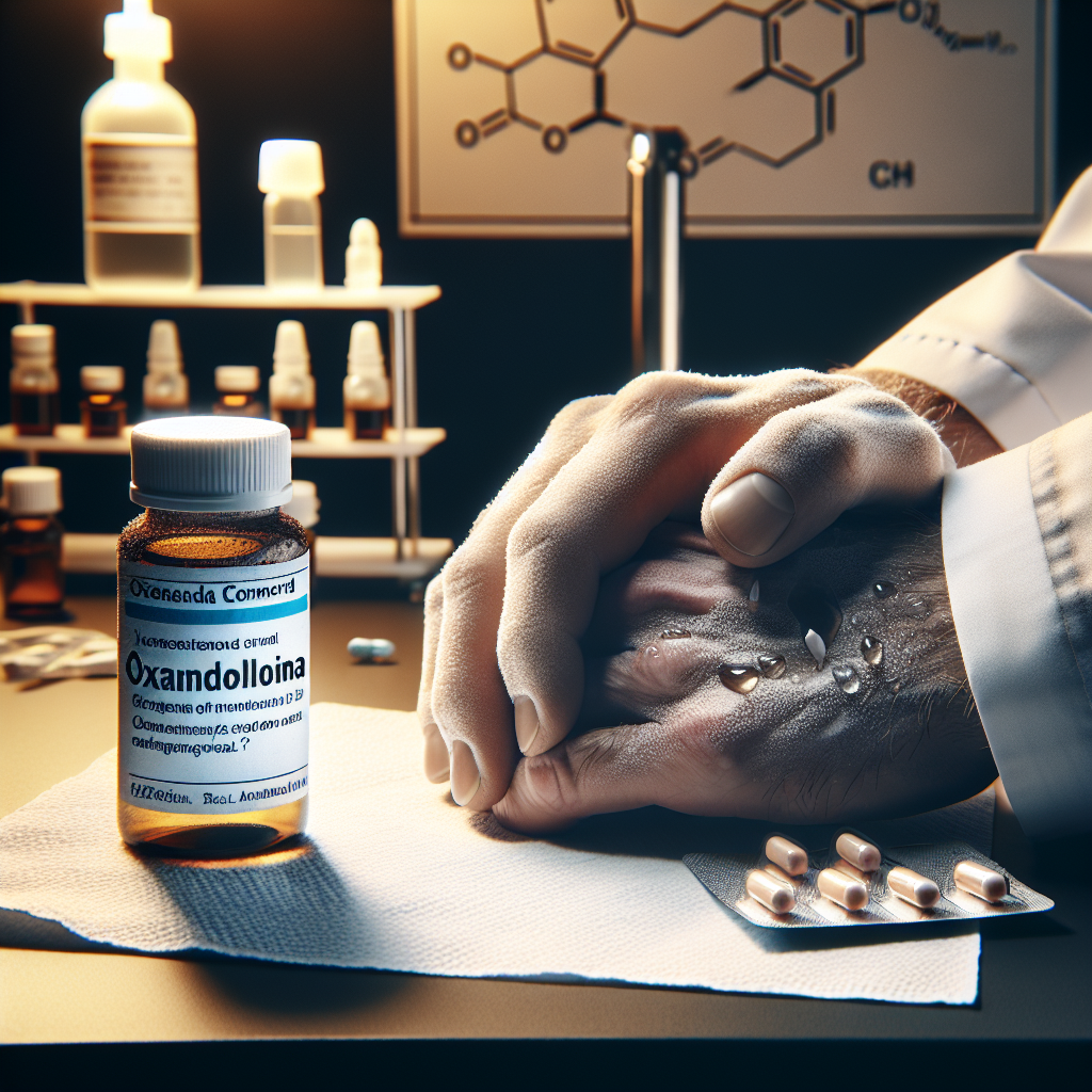 Oxandrolona y sudor frío: cuándo preocuparse