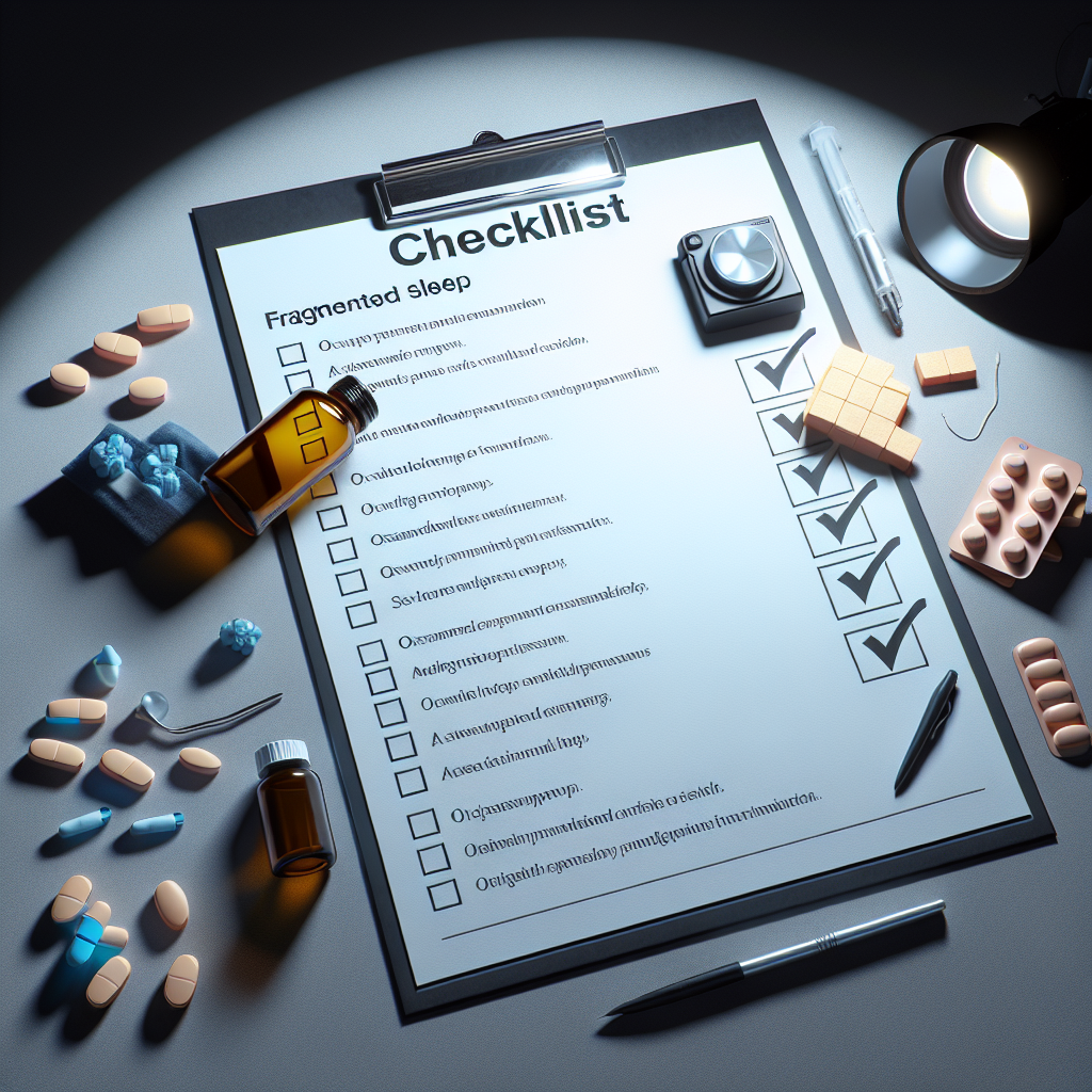 Oxandrolona y sueño fragmentado: checklist