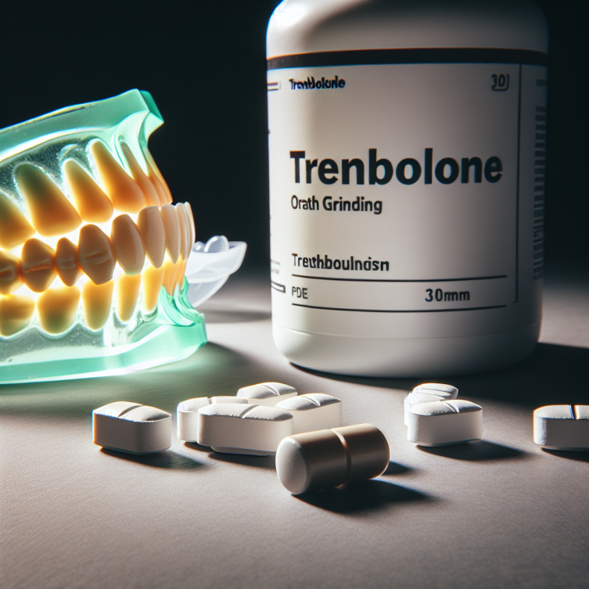 Pastillas de trembolona y bruxismo: relación posible